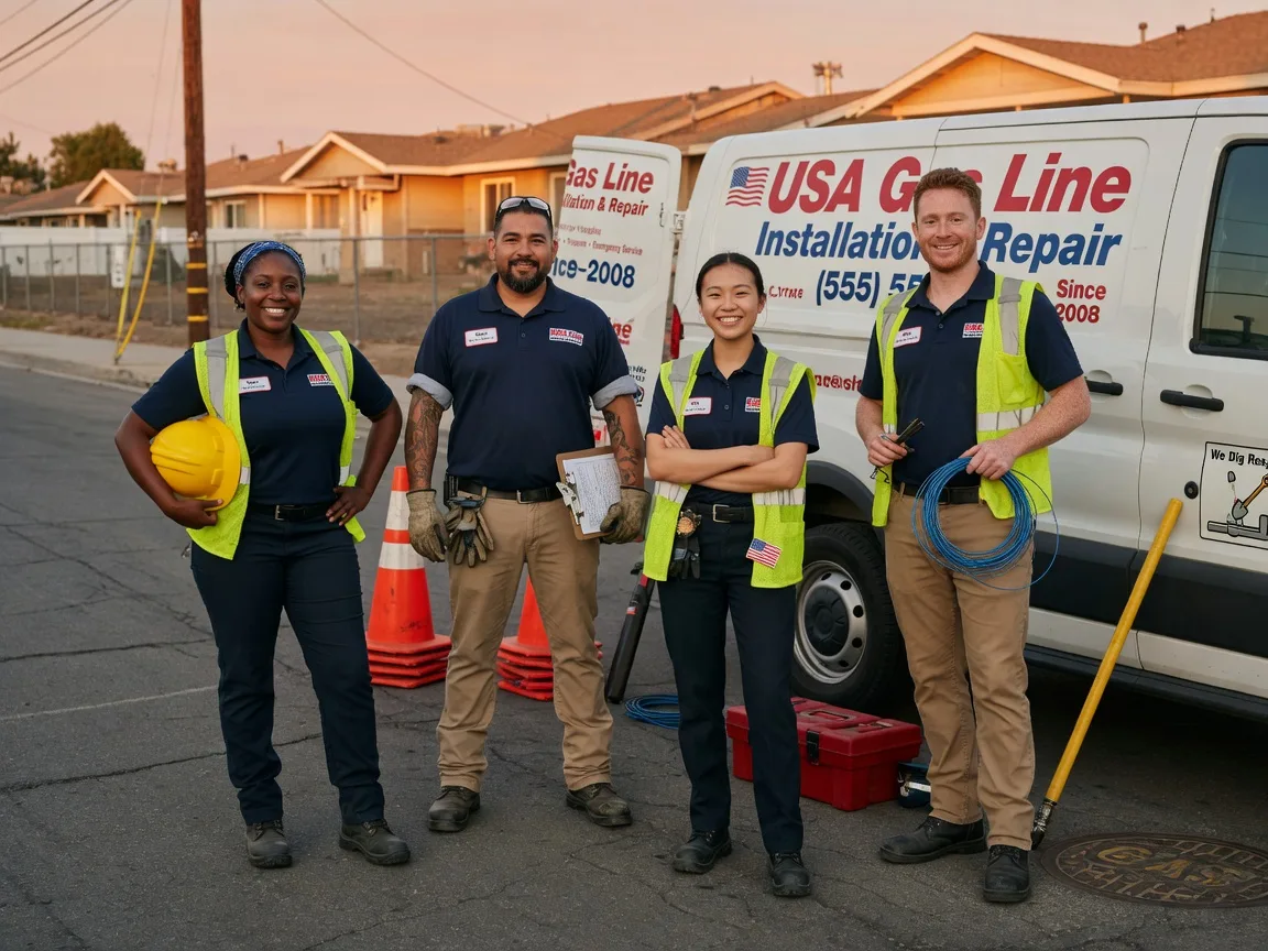 Gas Line Installation company in Keithsburg, IL